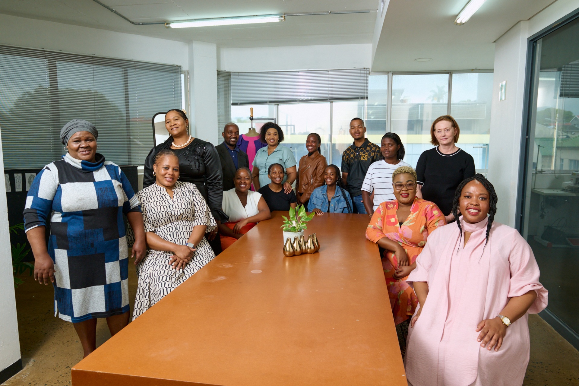 The Charter Class of 2026 gathered together at the institute